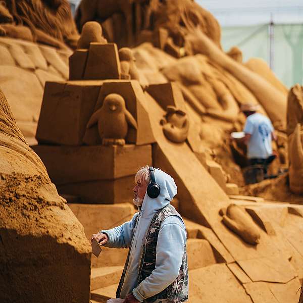 Zandsculpturenfestival Middelkerke