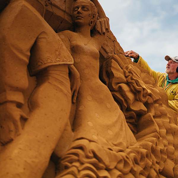Zandsculpturenfestival Middelkerke