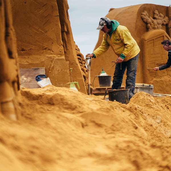 Le festival de sculptures de sable de Middelkerke