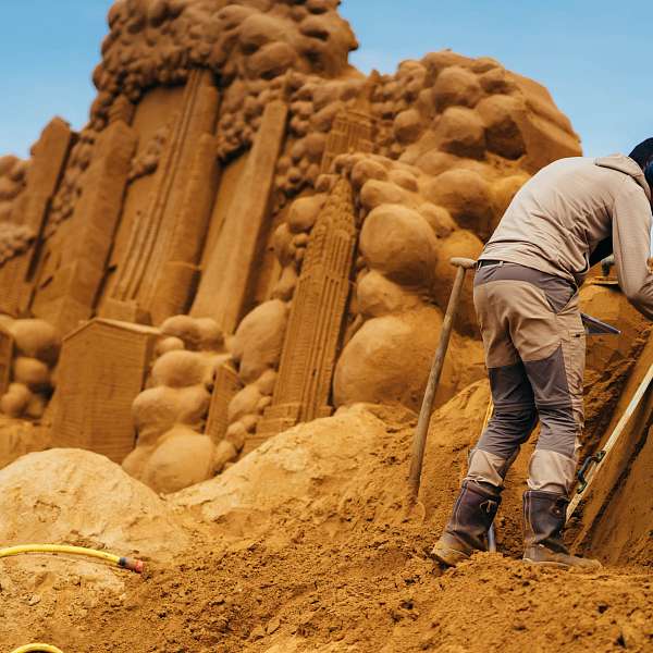 Le festival de sculptures de sable de Middelkerke