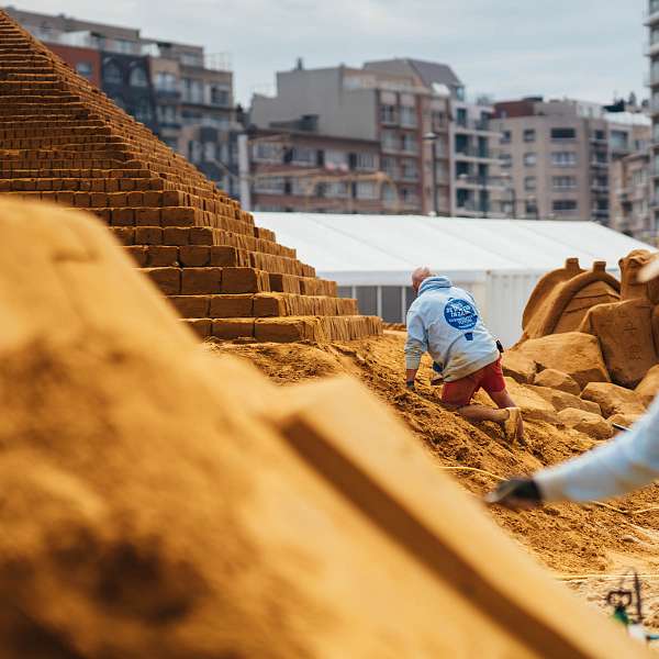 Le festival de sculptures de sable de Middelkerke